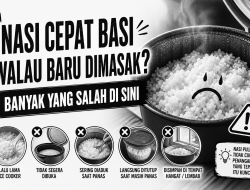 Beberapa Kesalahan Umum dalam Memasak Nasi
