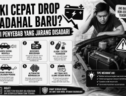 Aki Cepat Drop Padahal Baru? Ini Penyebab yang Jarang Disadari
