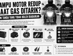 Lampu Motor Redup Saat Gas Ditarik? Ini Tanda yang Tidak Boleh Diabaikan