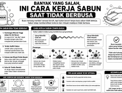 Banyak yang Salah, Ini Cara Kerja Sabun Saat Tidak Berbusa