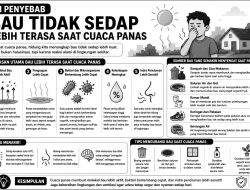 Ini Penyebab Bau Tidak Sedap Lebih Terasa Saat Cuaca