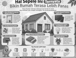 Hal Sepele Ini Ternyata Bikin Rumah Terasa Lebih Panas