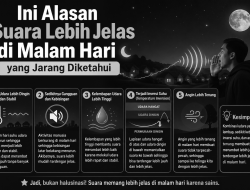 Ini Alasan Suara Lebih Jelas di Malam Hari yang Jarang Diketahui