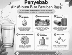 Banyak yang Tidak Sadar, Ini Penyebab Air Minum Bisa Berubah Rasa